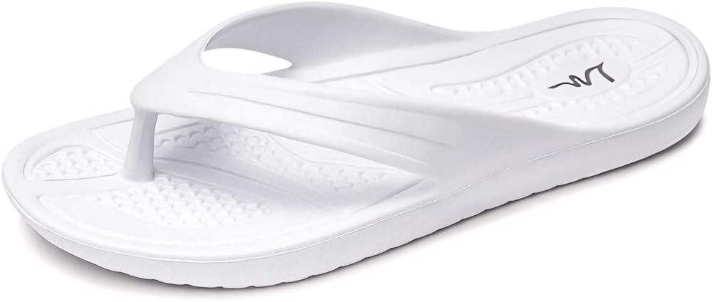 LMWomen's Flip Flops Thong Sandals Casual Sandals Shower Shoes Beach Slippers Slides Slip on Water Shoes