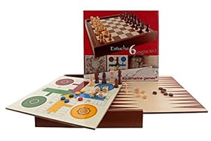 Aquamarine Games 6-in-1 Brettspielset
