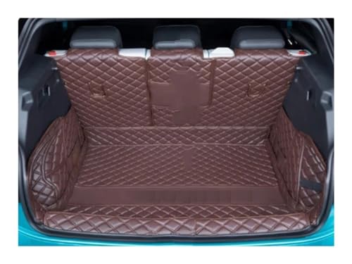 Tapis coffre voiture ID.4 imperméable et antidérapant en cuir