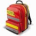 PULOX Notfallrucksack mit farbigem Klett-Modul-System - Unbefüllt
