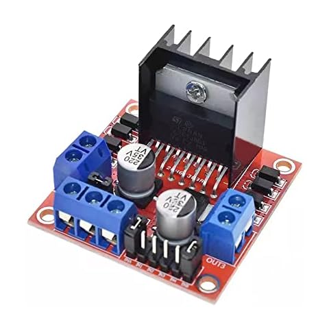 L298N Motortreiber Controller Board Modul Schrittmotor DC Dual H-Bridge, geeignet für Motoren, Roboter, intelligente Autos Cover