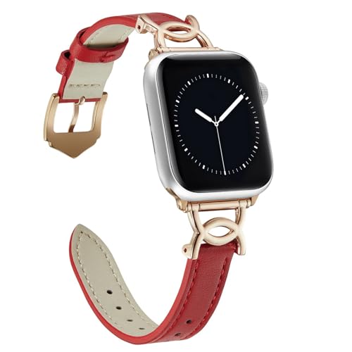 アップルウォッチ対応 Apple Watch用 バンド 42mm 44mm 45mm 49mm 合皮 合成皮革 交換バンド ビジネス レディース 柔らかいベルト 細目 細い 【 Series Ultra SE2 SE 8 7 6 5 4 3 2 1 対応