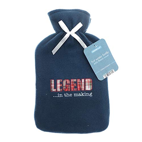 HWB Wärmflasche mit Fleece-Applikation, 2 l