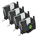 NineLeaf 4 Pack Compatible Brother P-touch TZe-131 TZe 131 TZe131 TZ131 TZ-131 Black on Clear Laminated Label Tape (0.47" x 26.2' 12mm x 8m)