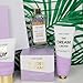 Chez Gagné Glass Bottle Safety Matches (40ct) - Funny Matches - Colorful Match Tips - Matches in Glass Bottle, Gold Lid - Gift - Candle Accessories (Don't Tell Me to Calm Down - Lilac)
