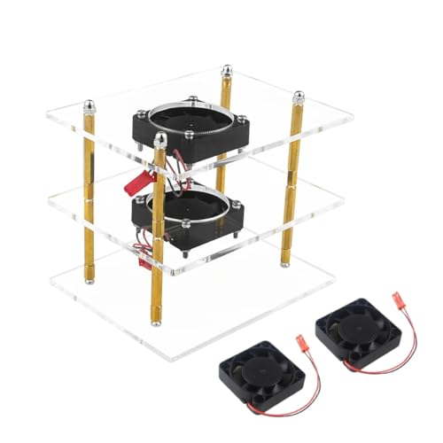 2 2Layer|CN|Orange Pi 5 Plus Acrylic Case Tranparent Shell 1 to 3 Layer Stackable Plate with Cooling Fan Optional Heat Sink for Opi New 2025 High Reliable Electronic Component