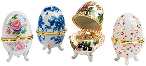 Genius ideas Lot de 4 - Oeuf Porcelaine