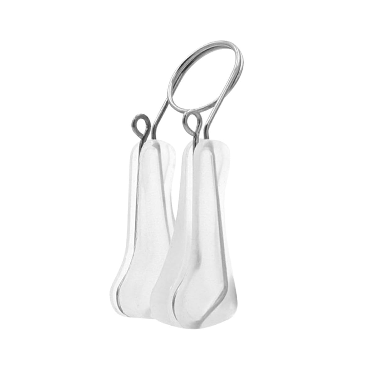 WOONEKY 2pcs Nose Shaping Tool for Women Nose Bridge Clip for Straightening and Lifting Beauty Enhancer White Pink