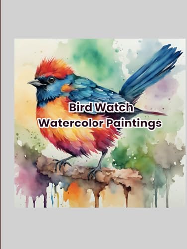 Aquarelle oiseaux nature - Cadeau idéal pour passionné de faune