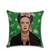1. 【Tamaño】 Funda de almohada cuadrada 45 x 45 cm / 18 x 18 pulgadas, un paquete de 4 fundas de almohada. (No incluye inserto de almohada)