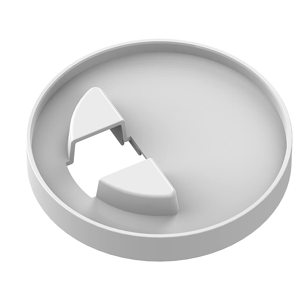 YANDAN Speaker Bracket ABS Speaker Support Easy Installation Compatible with Echo Show 10 Speaker White