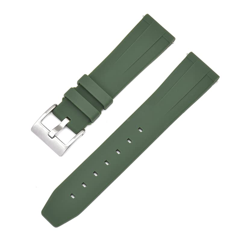 Bracelet montre silicone 20mm imperméable et souple pour le sport