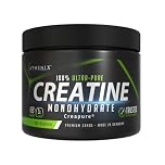 Premium Creatine Monohydrate, Creapure® – 100% Ultra Pure Micronised Powder, Unflavored for Muscle Growth, Strength & Performance – Premium Grade Made in Germany, Vegan (250g | 3g per Serving)