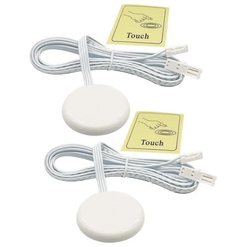 Interruptor táctil LED para muebles de madera con atenuador regulable 4