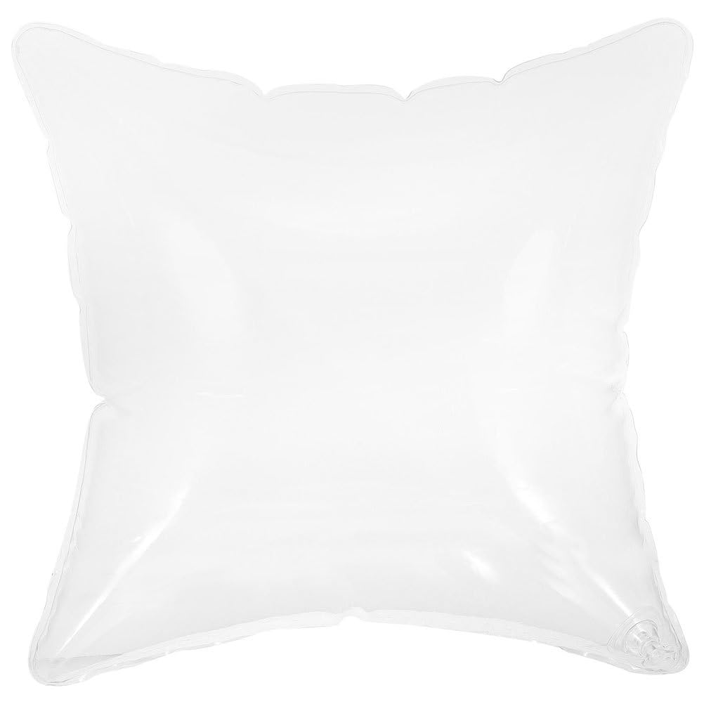 VILLCASE Transparent Inflatable Pillow, Clear Camping Pillow Air Pillow Blow Up Pillow, Clear Insert Sofa Cushion Blow up Pillow PVC for Sleeping Camping Travel