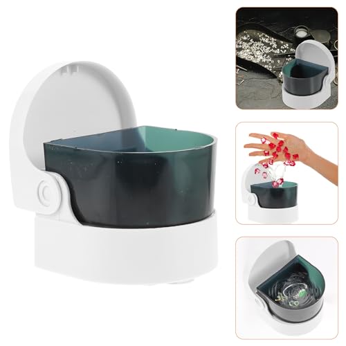MOKKHNB Nettoyeur de Bijoux sans Fil en Pp Blanc, Nettoyage Rapide Peintures Diamantées et Outils de Nettoyage Spécialisés – vue 6