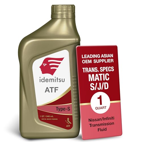 Idemitsu 30040101-75000C020 ATF Type S Automatic Transmission Fluid (Matic J, Matic D) - 1 Quart