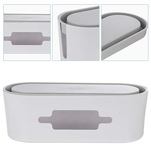 VILLCASE Gerenciamento de Cabo De Alimentação Caixa Titular Organizer Cord Com Smartphone para Carre