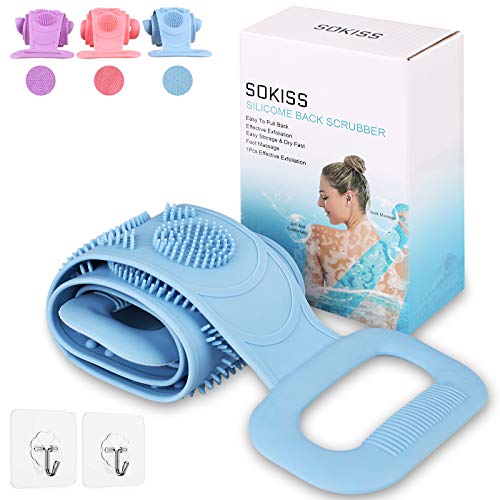 SOKISS Back Scrubber for Shower Exfoliating Lengthen 34