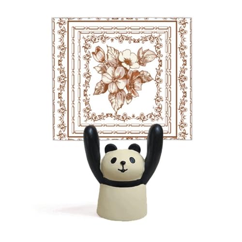 Cadre fleur baroque moderne panda pour rompre la monotonie des murs