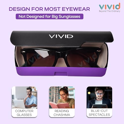 Image of Unisex Lightweight Specs Self Button Eyewear Dabbi Abs Hard Case Cover
