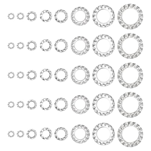 Rondelles à dents externes en acier inoxydable 304 de haute précision pour fixation de carrosserie