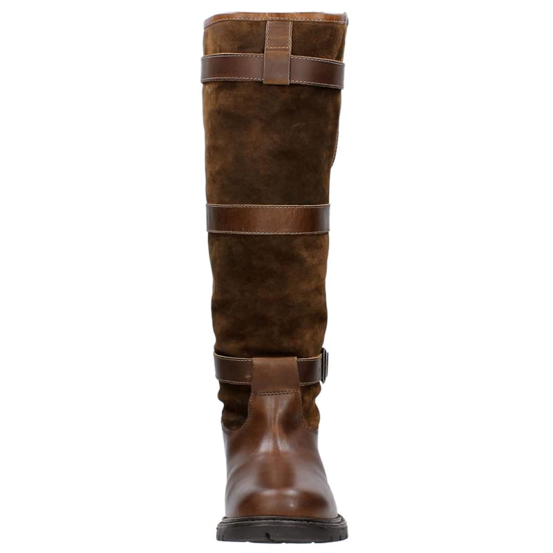 Horka En-GB in Size botas hípicas de cuero impermeables 3