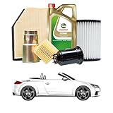  Tagliando compatibile con AUDI TT Roadster 45 TFSI 180 kw Benzina 2018-2024 - 6 Litri di olio + 3 Filtri