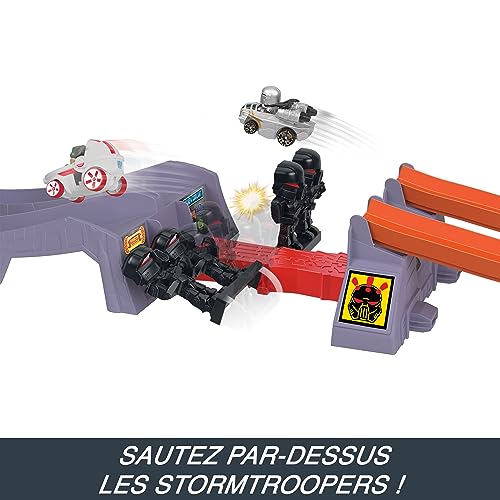 Hot Wheels Coffret Grande Course Grogu Star Wars Racerverse avec Voitures De Course en Métal avec Personnages Inspirés par Grogu Et Mandalorien Jouet Enfant A Partir De HPL32 - vue 5