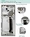 Incell for Samsung Note 20 Ultra 4g Screen Replacement for Samsung Galaxy Note 20 Ultra 5g LCD Screen Kits SM-N986U Digitizer Repair Touch Display Assembly with Frame (White,Silver)