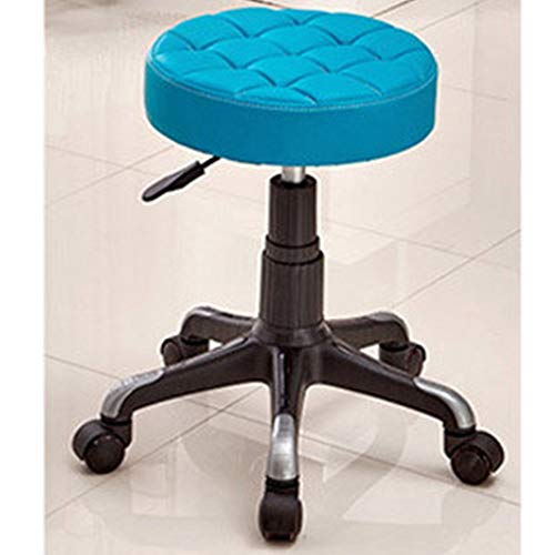 Padded Cushion Chair, Beauty Chair Simple Mobile Bar Chair Comfortable High Density Swivel Bar Chair Office Chair GAOXU
