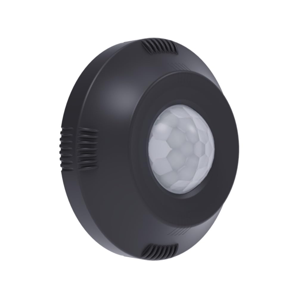 SensorSwitch, sensore Twist-to-Lock, fotocellula programmabile dal tramonto all'alba e rilevatore di movimento, nero (TLS BK)