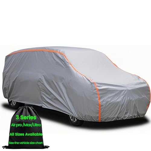ANITANT Mini Van Cover Large Car Cover Car Cover Waterproof All Weather Mini Van Cover Waterproof All Weather RainUV Protection Inner Cotton Vans up to 216 L x 72 W x 72 H