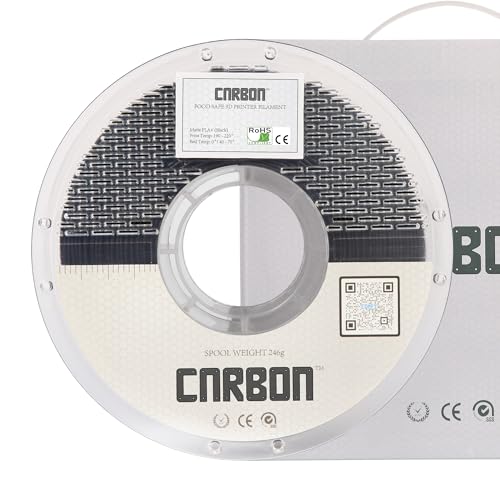 Filament CARBON PLA Plus BLACK MATTE