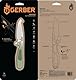 Gerber Taschenklappmesser mit Taschenclip, Minisada, Klingenlänge: 7,9 cm, Grün, Rostfreier D2 Stahl, 1067522