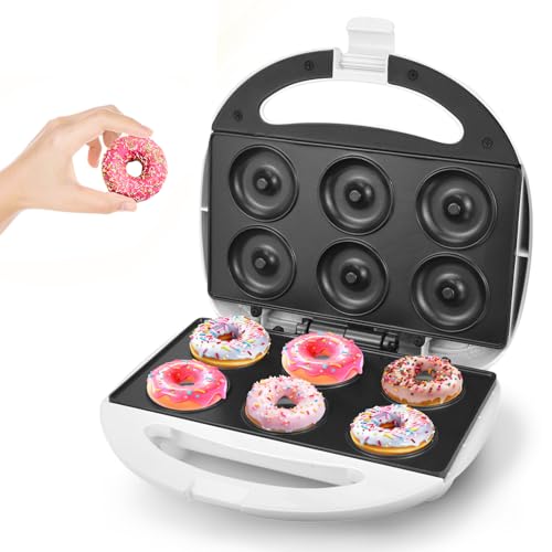 DSP Mini Donut Maker - Non-Stick, Cool Touch Electric Doughnut Machine for Mini Donuts - Perfect for...