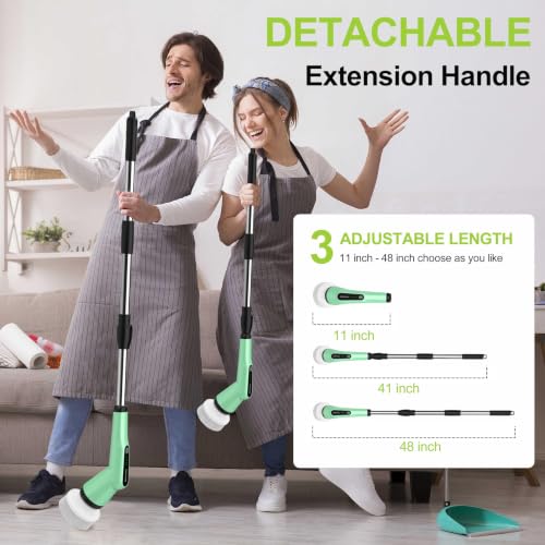 Image of Dreazu Electric Spin Scrubber, Cordless Shower Cleaner Brush for Bathroom