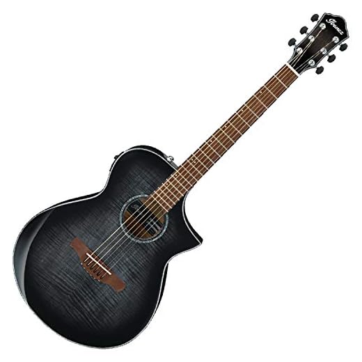 Ibanez AEWC400 - Transparent Black Sunburst High Gloss