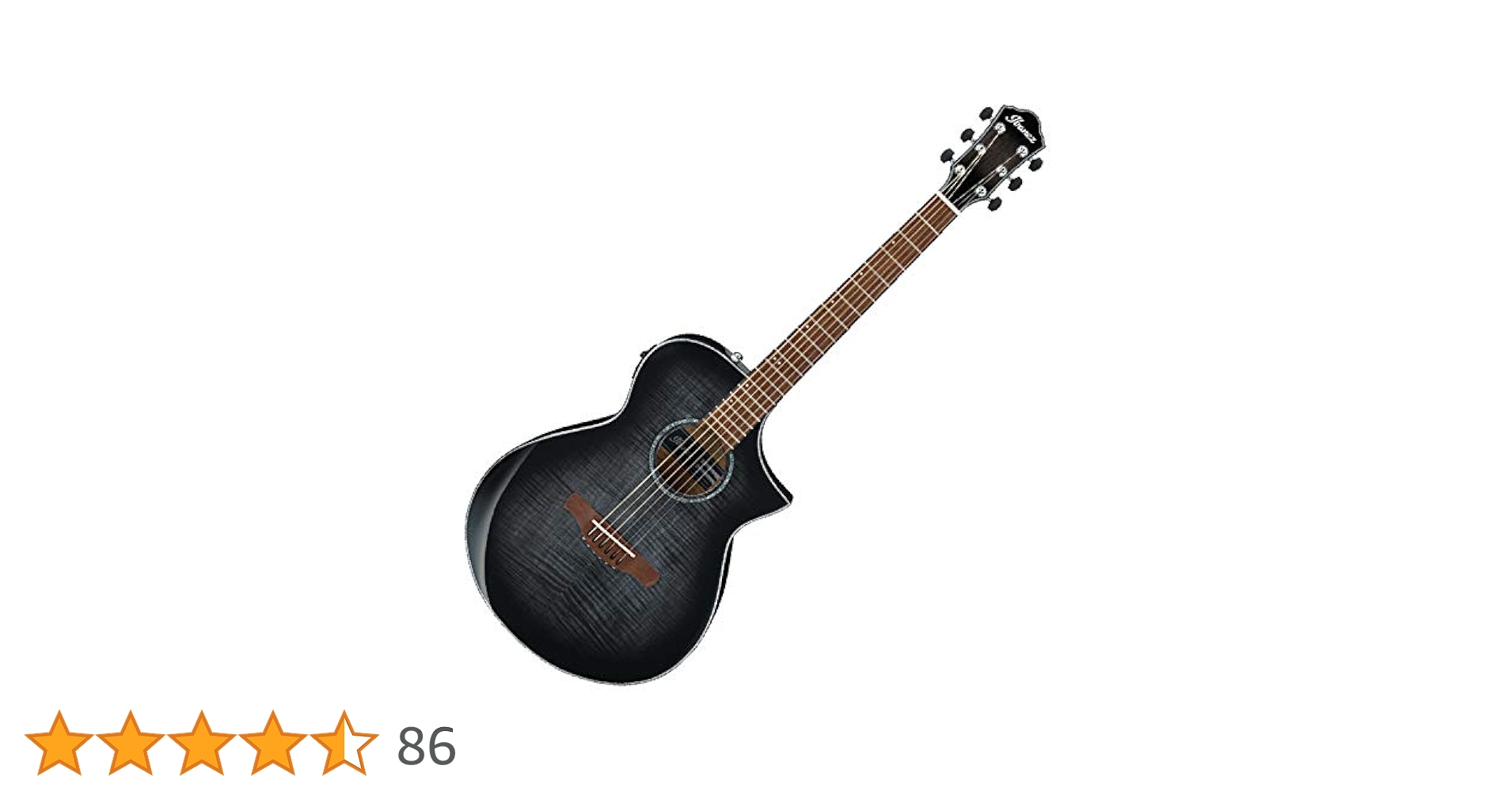 2023.03購入ほぼ未使用Ibanez エレアコブラックAEWC400-TKS Ibanez アイバニーズ AEWC400 TKS【アコースティックギター