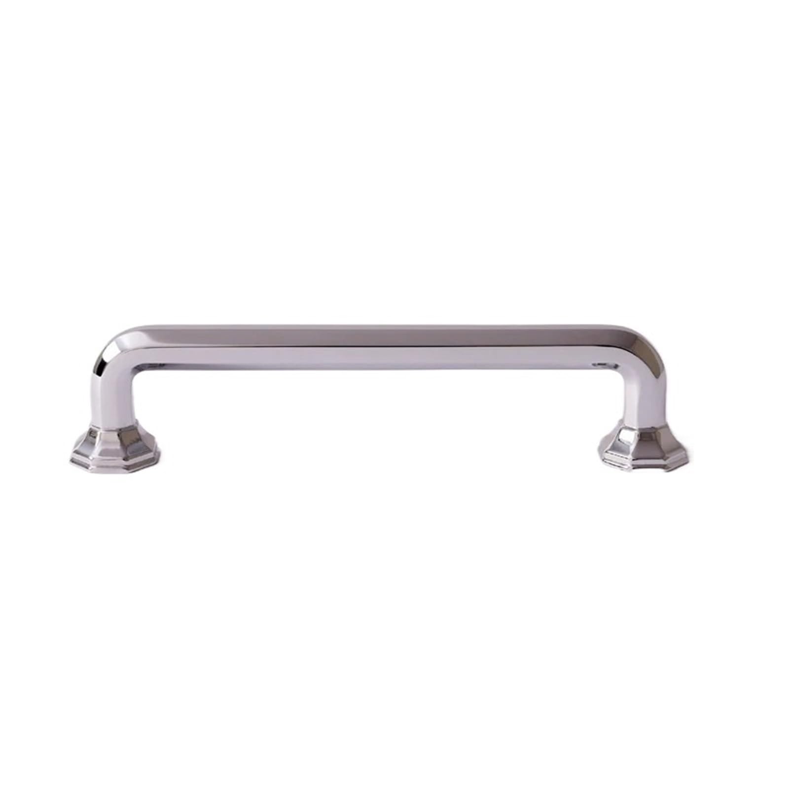 Znjamn 128Mm 2 Pcs Furniture Handles Kitchen Cabinet Pull Chrome Silver Dresser Drawer Knobs Hardware Accessories For Cabinet