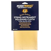Size: 30 x 30 cm Great for cleaning and polishing your string instrument Safe on all surfaces Stitch-free and non-linting so it will not scratch Specially designed for violin, viola, cello, and bass