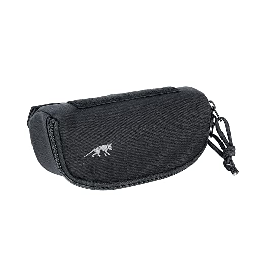 Tasmanian Tiger TT Eyewear Safe Gepolsterte, mit Fleece ausgekleidete Reißverschluss-Tasche Brillentasche für Sonnen-Brillen, Black