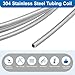 uxcell Stainless Steel Tubing Coil, 1/8
