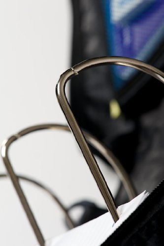 Case-It The King Sized Zip Tab Zipper Binder - 4 Inch D-Rings - 5 Subject File Folder - Multiple Pockets - 800 Sheet Capacity - Comes With Shoulder Strap - Dark Purple D-186 #TOP2