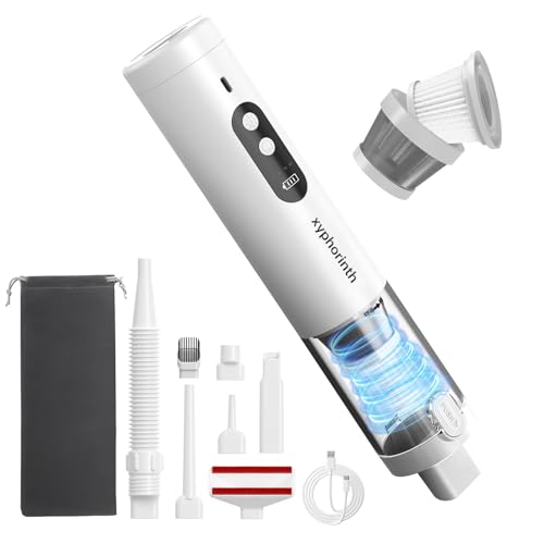 Xyphorinth Handheld Car Vacuum Portable Cordless, 16000Pa 5 in 1 ...