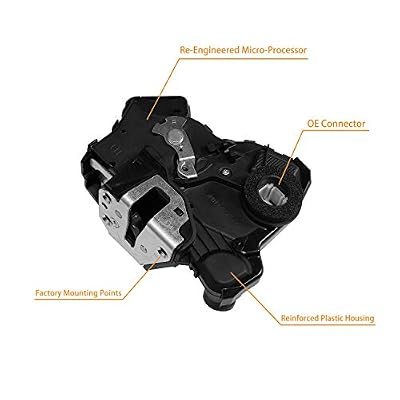 Door Lock Actuator Motor Front Right Passenger Side | for Toyota 4Runner Camry Tundra Sequoia, Lexus ES350 GS350 LS460 RX450h, Scion tC xB xD | Replaces# 69030-06200, 69030-0C050, 69030-42230, 931-403