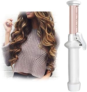Mini Cordless Curling Iron,30W 2 in 1 USB Rechargeable Ceramic Hair Curling Wand Travel Hair Straightener Curler for Hair Styling, Wet and Dry Use (white)