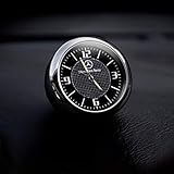 ✔【Paket beinhaltet】 - 1 * Auto Uhr, 1 * Lüftungsklammer, 2 * 3M doppelseitiges Klebeband, 1 * Exquisite Geschenkbox, 1 * Schraubendreher (Sie können die Batterie leicht ersetzen)