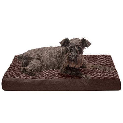 Furhaven Orthopedic Dog Bed (Terry & Suede Mattress)