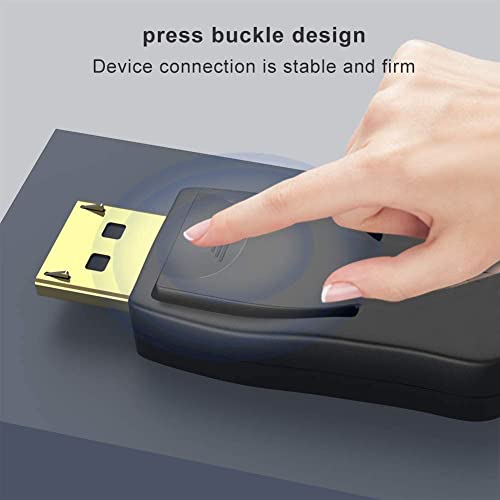 Display Port To Vga Cable 6Ft, Displayport Dp To Vga Male Adapter Cord Gold-Plated Compatible For Dell, Hp Lenovo, Asus And More #TOP3